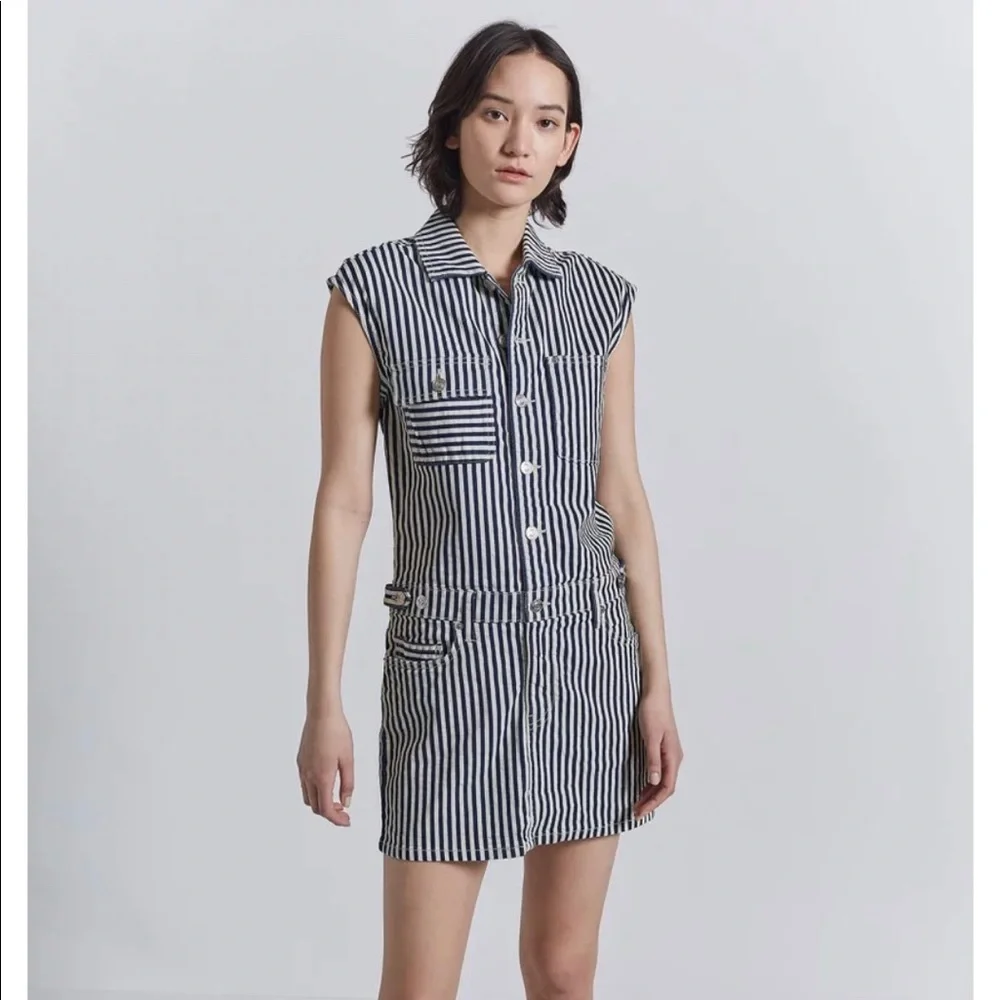 Current/Elliot THE SLEEVELESS JUMPSUIT DRESS - Picture 4 of 14